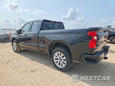 Drugie zdjęcie samochodu z przodu: 2021 CHEVROLET SILVERADO C1500 CUSTOM VIN:1GCRWBEK0MZ258113 - miniatura