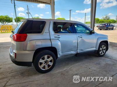 Trzecie zdjęcie samochodu z tyłu: 2016 GMC TERRAIN SLE VIN:2GKALMEK7G6298047 - miniatura
