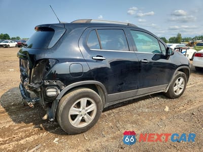 Trzecie zdjęcie samochodu z tyłu: 2019 CHEVROLET TRAX 1LT VIN:3GNCJPSB4KL212155 - miniatura
