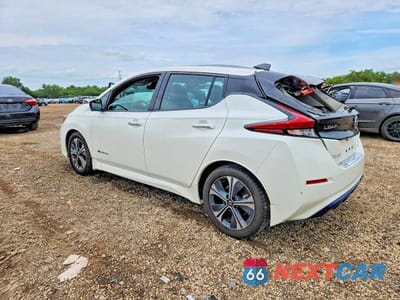Drugie zdjęcie samochodu z przodu: 2019 NISSAN LEAF SL VIN:1N4AZ1CP7KC308072 - miniatura