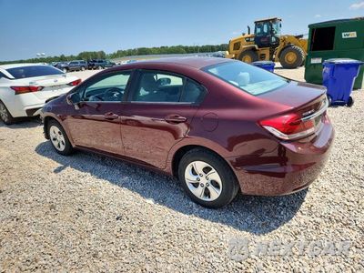 Drugie zdjęcie samochodu z przodu: 2014 HONDA CIVIC LX VIN:19XFB2F54EE030071 - miniatura