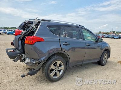 Trzecie zdjęcie samochodu z tyłu: 2015 TOYOTA RAV4 XLE VIN:JTMRFREV7FD153779 - miniatura