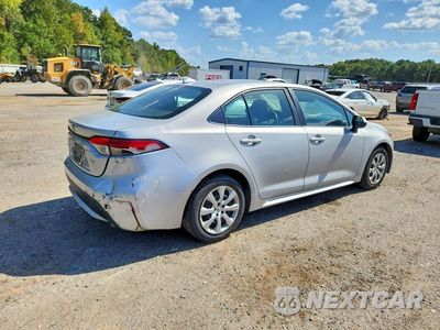 Trzecie zdjęcie samochodu z tyłu: 2021 TOYOTA COROLLA LE VIN:5YFEPMAE5MP208003 - miniatura