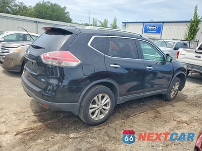 Trzecie zdjęcie samochodu z tyłu: 2015 NISSAN ROGUE SV VIN:5N1AT2MT8FC869363 - miniatura