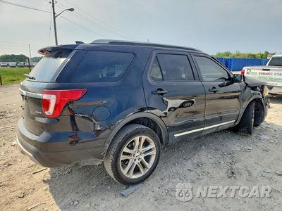 Trzecie zdjęcie samochodu z tyłu: 2016 FORD EXPLORER XLT VIN:1FM5K8D8XGGD19000 - miniatura