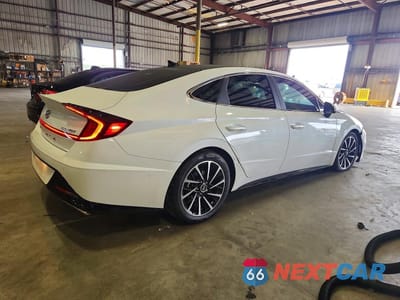 Trzecie zdjęcie samochodu z tyłu: 2021 HYUNDAI SONATA LIMITED VIN:5NPEH4J2XMH075948 - miniatura