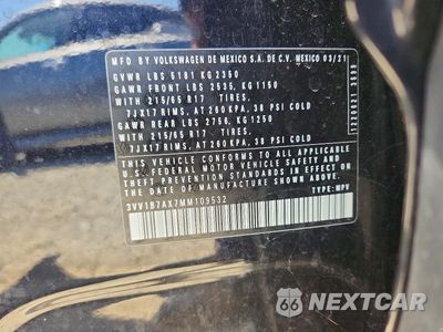 Zdjęcie 13 z 13 samochodu: 2021 VOLKSWAGEN TIGUAN S VIN:3VV1B7AX7MM109532 - miniatura