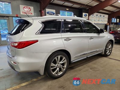 Trzecie zdjęcie samochodu z tyłu: 2013 INFINITI JX35 BASE VIN:5N1AL0MMXDC343259 - miniatura