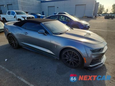 Czwarte zdjęcie samochodu z boku: 2022 CHEVROLET CAMARO SS VIN:1G1FF3D72N0100375 - miniatura