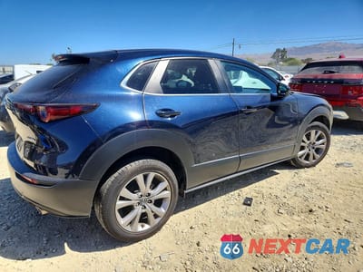 Trzecie zdjęcie samochodu z tyłu: 2021 MAZDA CX-30 SELECT VIN:3MVDMABL6MM271990 - miniatura