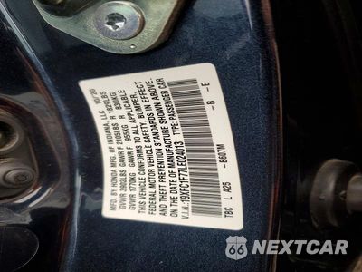 Zdjęcie 13 z 13 samochodu: 2020 HONDA CIVIC EXL VIN:19XFC1F77LE024013 - miniatura