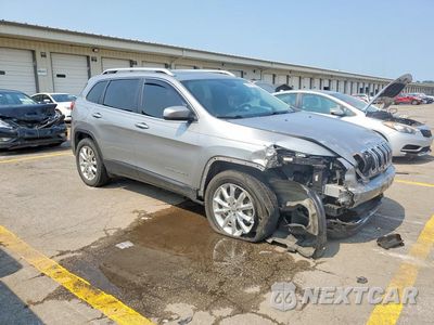 Czwarte zdjęcie samochodu z boku: 2016 JEEP CHEROKEE LIMITED VIN:1C4PJMDS2GW120355 - miniatura