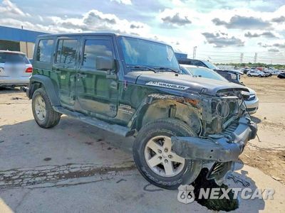 Czwarte zdjęcie samochodu z boku: 2010 JEEP WRANGLER UNLIMITED SPORT VIN:1J4BA3H11AL117178 - miniatura