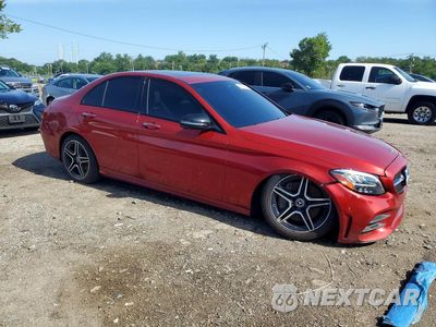 Czwarte zdjęcie samochodu z boku: 2019 MERCEDES-BENZ C 300 4MATIC VIN:55SWF8EB1KU293184 - miniatura