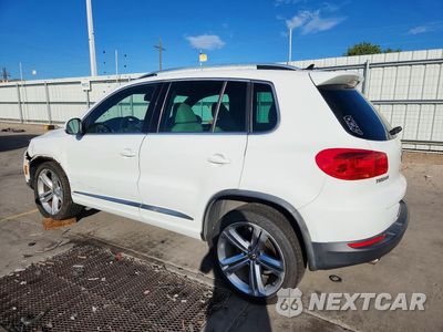 Drugie zdjęcie samochodu z przodu: 2014 VOLKSWAGEN TIGUAN S VIN:WVGBV3AX7EW095311 - miniatura