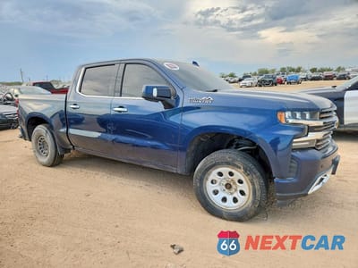 Czwarte zdjęcie samochodu z boku: 2019 CHEVROLET SILVERADO K1500 HIGH COUNTRY VIN:1GCUYHEL1KZ181099 - miniatura