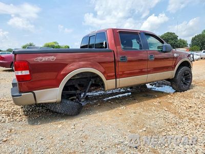 Trzecie zdjęcie samochodu z tyłu: 2006 FORD F150 SUPERCREW VIN:1FTPW14596KB28551 - miniatura