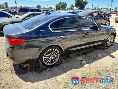 Trzecie zdjęcie samochodu z tyłu: 2018 BMW 530E VIN:WBAJA9C52JB034201 - miniatura