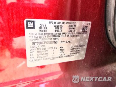 Zdjęcie 14 z 14 samochodu: 2016 CADILLAC ESCALADE LUXURY VIN:1GYS3BKJ8GR238423 - miniatura