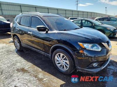 Czwarte zdjęcie samochodu z boku: 2014 NISSAN ROGUE SL VIN:5N1AT2MT2EC768382 - miniatura
