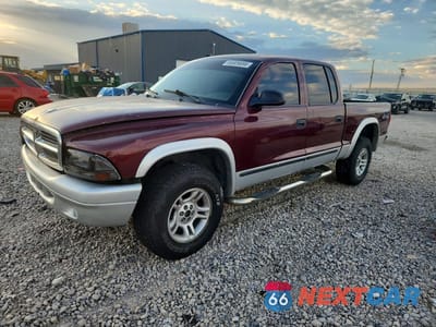 2003 DODGE DAKOTA QUAD SLT 1D7HG48N23S204755 - główne zdjęcie licytacji z USA - miniatura