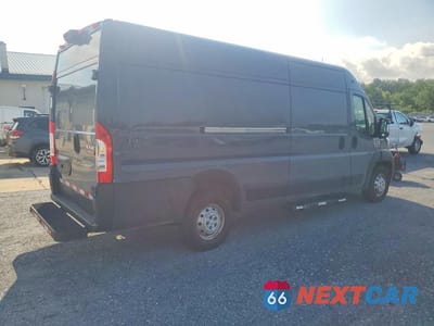 Trzecie zdjęcie samochodu z tyłu: 2020 RAM PROMASTER 3500 DELIVERY VAN VIN:3C6URVJGXLE124764 - miniatura