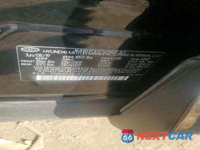 Zdjęcie 13 z 13 samochodu: 2019 HYUNDAI SANTA FE SEL 2.4L VIN:5NMS3CAD3KH136077 - miniatura