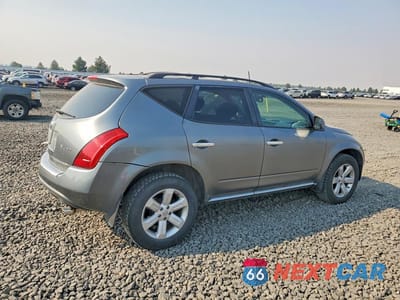 Trzecie zdjęcie samochodu z tyłu: 2007 NISSAN MURANO S VIN:JN8AZ08W97W667339 - miniatura