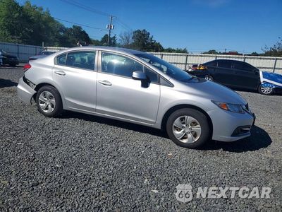 Czwarte zdjęcie samochodu z boku: 2013 HONDA CIVIC LX VIN:19XFB2F57DE294061 - miniatura