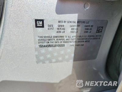 Zdjęcie 12 z 12 samochodu: 2018 CADILLAC ATS VIN:1G6AA5RXXJ0109309 - miniatura