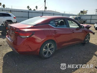 Trzecie zdjęcie samochodu z tyłu: 2020 NISSAN SENTRA SV VIN:3N1AB8CV1LY250641 - miniatura
