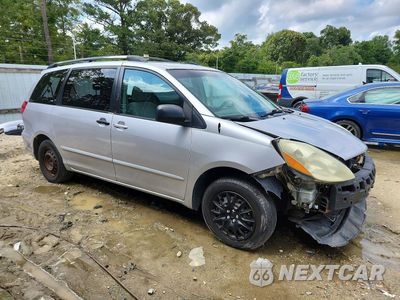 Czwarte zdjęcie samochodu z boku: 2006 TOYOTA SIENNA LE 7 PASSENGER VIN:5TDZA23C76S485720 - miniatura