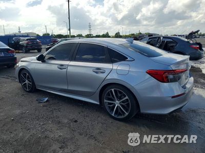 Drugie zdjęcie samochodu z przodu: 2022 HONDA CIVIC TOURING VIN:2HGFE1F94NH303746 - miniatura