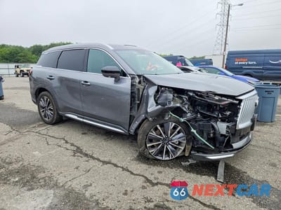 Czwarte zdjęcie samochodu z boku: 2026 INFINITI QX60 LUXE VIN:5N1AL1FR9TC343878 - miniatura