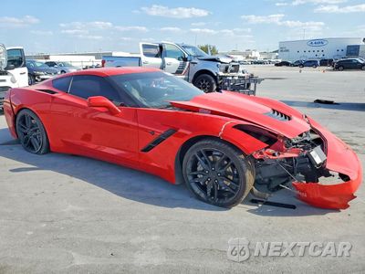 Czwarte zdjęcie samochodu z boku: 2019 CHEVROLET CORVETTE STINGRAY 1LT VIN:1G1YA2D75K5122600 - miniatura