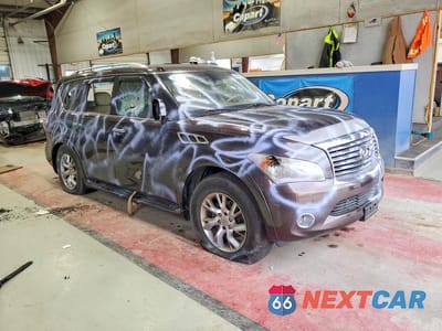 Czwarte zdjęcie samochodu z boku: 2011 INFINITI QX56 BASE VIN:JN8AZ2NC9B9301054 - miniatura