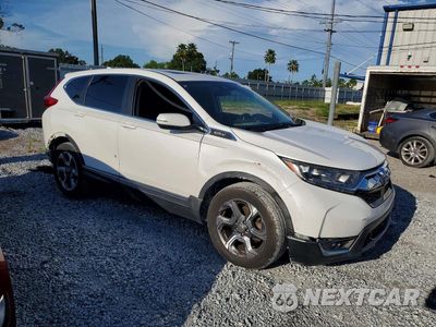 Czwarte zdjęcie samochodu z boku: 2019 HONDA CR-V EX VIN:2HKRW1H56KH507986 - miniatura