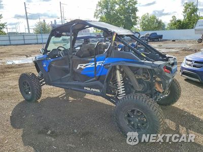 Trzecie zdjęcie samochodu z tyłu: 2021 POLARIS RZR TURBO S UTILITY VEHICLE VIN:3NSP4E920MF569831 - miniatura