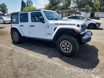 Czwarte zdjęcie samochodu z boku: 2025 JEEP WRANGLER RUBICON VIN:1C4PJXFG4SW662673 - miniatura