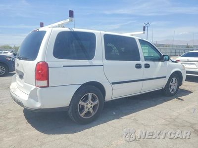 Trzecie zdjęcie samochodu z tyłu: 2007 CHEVROLET UPLANDER INCOMPLETE VIN:1GBDV13W47D180356 - miniatura