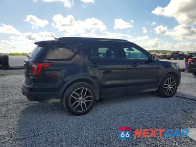 Trzecie zdjęcie samochodu z tyłu: 2019 FORD EXPLORER SPORT VIN:1FM5K8GT7KGA08259 - miniatura