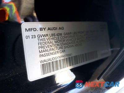 Zdjęcie 12 z 12 samochodu: 2023 AUDI A3 PREMIUM VIN:WAUAUDGYXPA075561 - miniatura