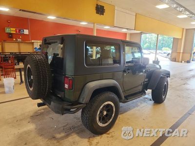 Trzecie zdjęcie samochodu z tyłu: 2007 JEEP WRANGLER X VIN:1J4FA24127L100237 - miniatura