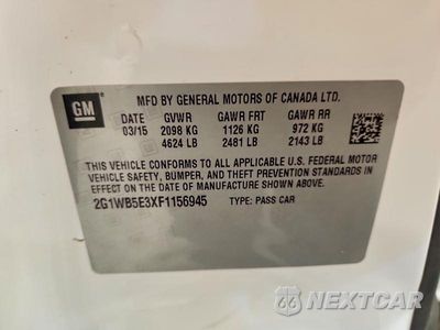 Zdjęcie 12 z 12 samochodu: 2015 CHEVROLET IMPALA LIMITED LT VIN:2G1WB5E3XF1156945 - miniatura