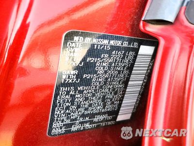 Zdjęcie 14 z 14 samochodu: 2016 NISSAN JUKE S VIN:JN8AF5MV5GT654012 - miniatura