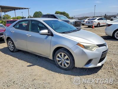 Czwarte zdjęcie samochodu z boku: 2016 TOYOTA COROLLA LE VIN:5YFBURHE0GP524220 - miniatura