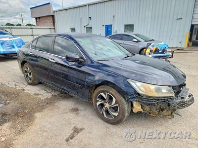 Czwarte zdjęcie samochodu z boku: 2017 HONDA ACCORD LX VIN:1HGCR2F38HA125660 - miniatura