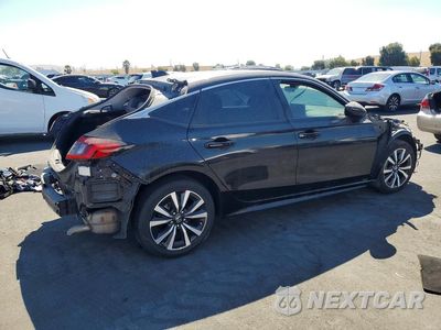 Trzecie zdjęcie samochodu z tyłu: 2022 HONDA CIVIC EXL VIN:19XFL1H70NE005027 - miniatura