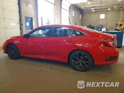 Drugie zdjęcie samochodu z przodu: 2020 HONDA CIVIC SPORT VIN:2HGFC2E81LH511326 - miniatura