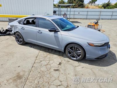 Czwarte zdjęcie samochodu z boku: 2024 HONDA ACCORD HYBRID SPORT-L VIN:1HGCY2F78RA046691 - miniatura